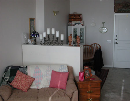 Two Bedroom: This is the dining area Dallas Theological Seminary