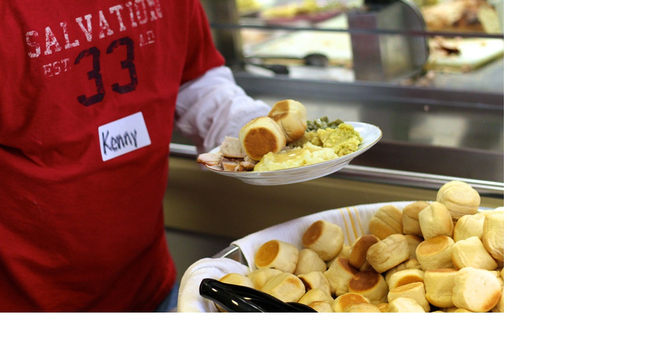 Thanksgiving Meal for the Homeless on the DTS Campus