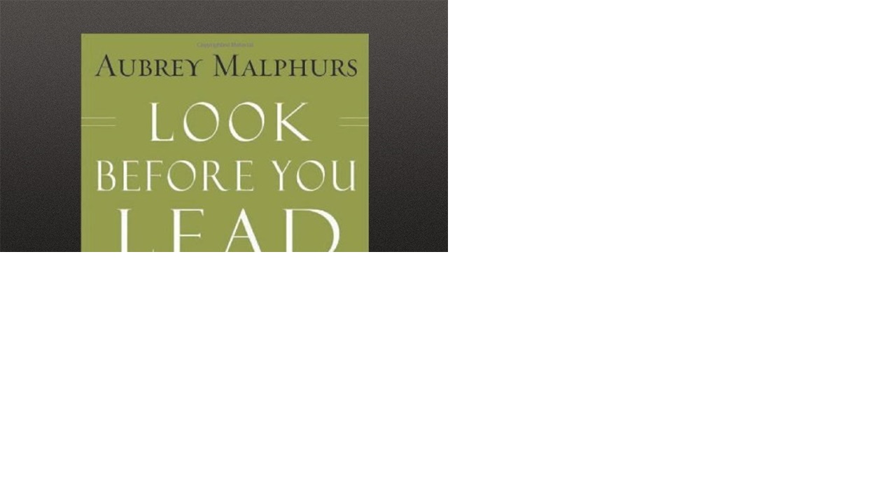 Look Before You Lead