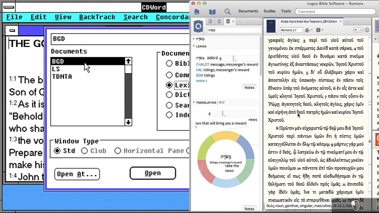 25 Years of Digital Bible Initiatives at DTS From CDWord to Logos Bible Software